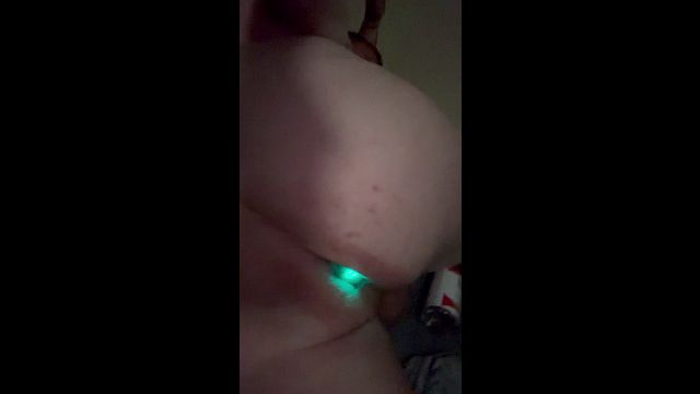 Guy Uses Butt Plug Vibrator for Anal Play