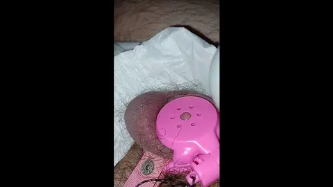 Gay Men Use Vibrators in Cage for Orgasm