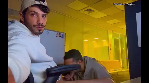 Middle Eastern Guy Receives Intense Blowjob