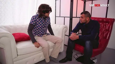 Slim Guy Fucked Doggy Style by Muscular Stud