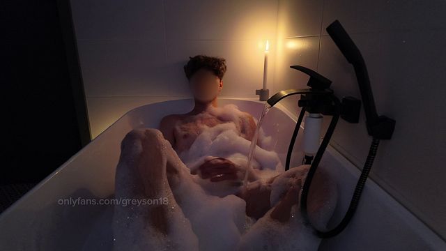 Twink in Tub Gets Surprise Gay Massage