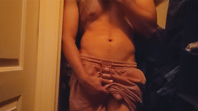 Jock's Dick Sucked in Closet with Cumshot