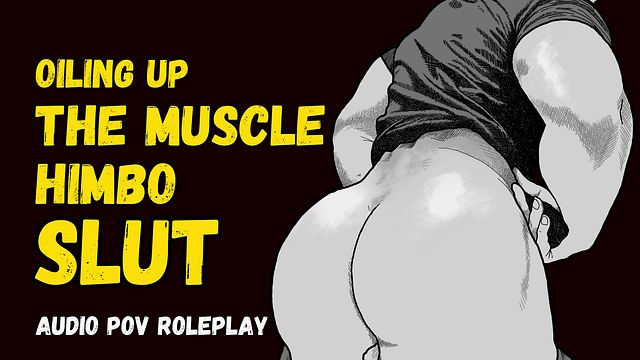 Muscular Himbo Gets Oiled Up for Action