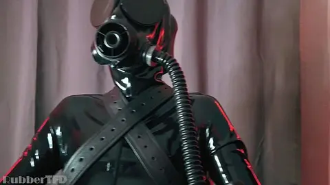 Bound Guy Gets Fucked in Rubber