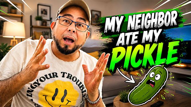 Guy Fucks Neighbor Over Pickle Dispute