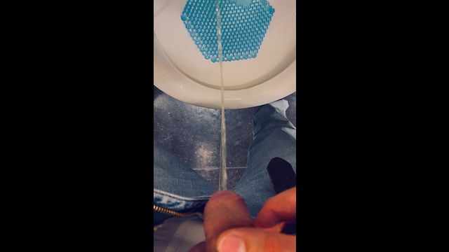 Gay Pissing Scene with Urgent Moans