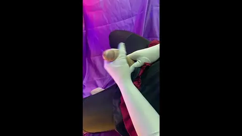 Femboy Gives Handjob and Cums