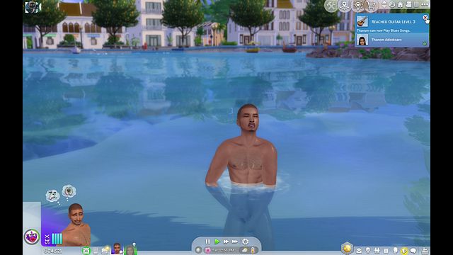 Thai Hunk Pravat Jerks Off by the Sea