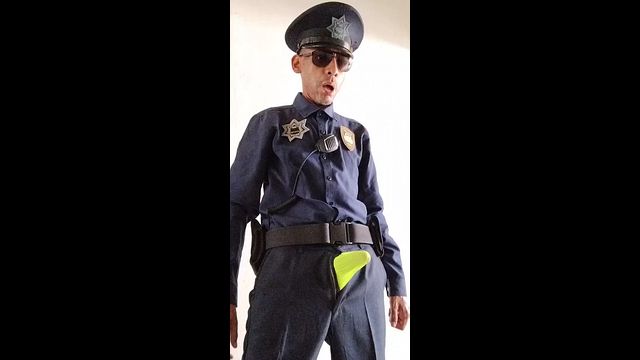Police Uniformed Men Cum After Hardcore Sex