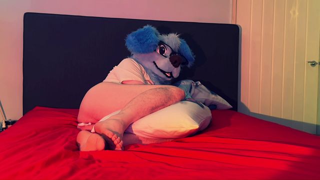 Fursuit Guy Gets Prostate Milking