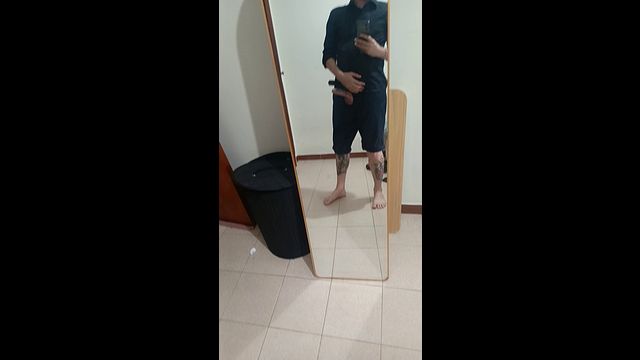 Guy Exposes Himself Outdoors