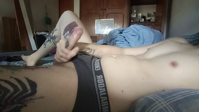 Morning Jerk Off to Relieve Erection