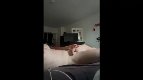 German Guy Jerks Off with Hand
