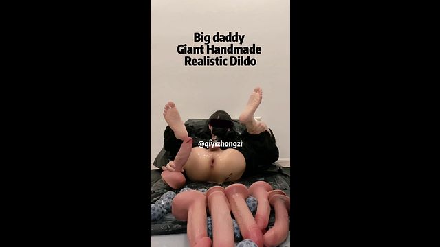 Huge Toys Pound Ass Until Squirting and Cumming