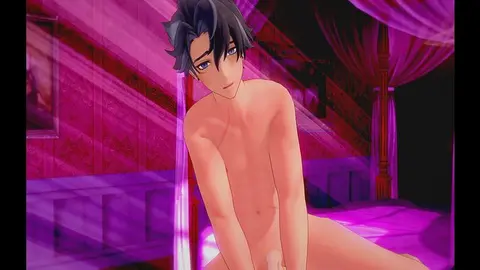 Gamer Gets Ridden in Genshin Impact Fantasy