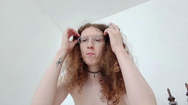 Femboy Exposes Butt and Small Penis on Camera