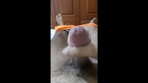 Guy Gets Blowjob Until Facial Cumshot
