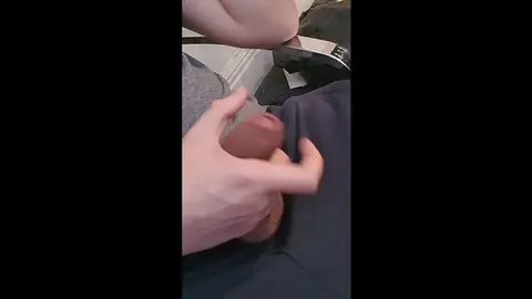 Guy Edges, Masturbates to Massive Cumshot in POV