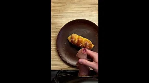 Gay Guy Cum Fills Hot Dog