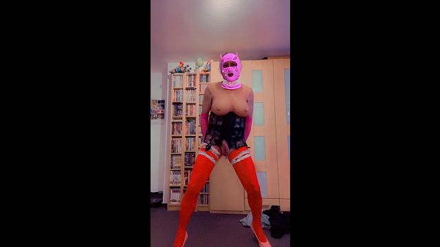 Gay Guy Wears Stockings for Fetish Fun