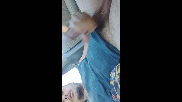 Julian Exposes Cock in Public