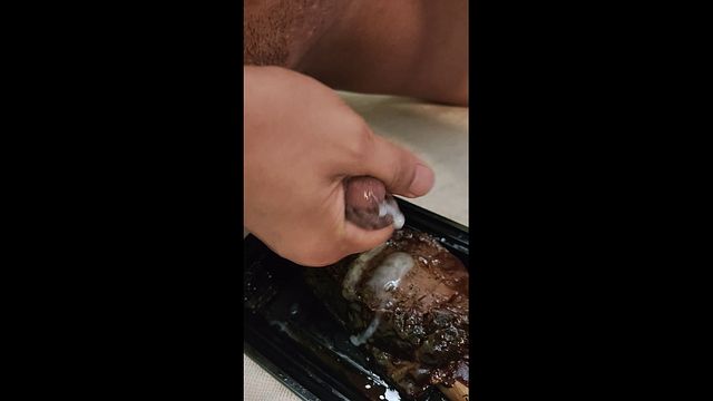 Muscular Man Cums on Beefy Partner