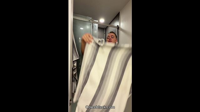 Gay Guy Showers and Gets Ready for the Day