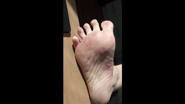 Gay Foot Worship in Outdoor Setting