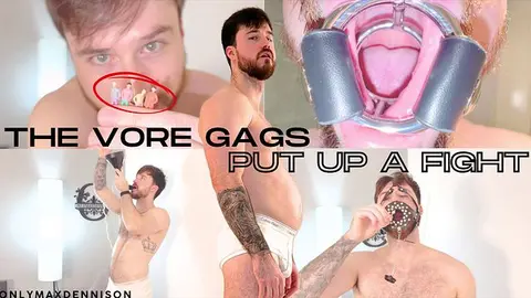 Twinks Fight Back with Vore Gagging