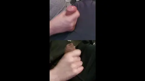 Huge Veiny Cocks Coated in Pre-Cum Get Milking