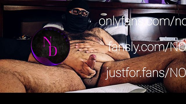 Bear Masturbates and Cums