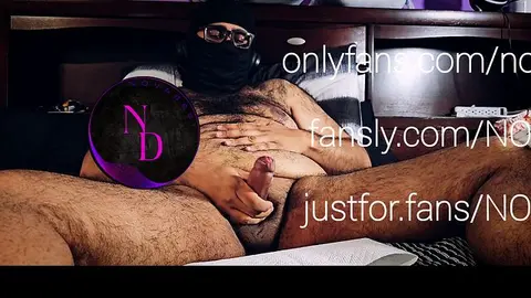 Bear Masturbates and Cums