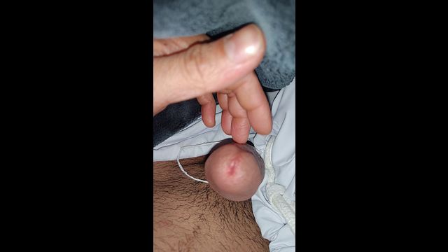 Arab Twink Shows Off Morning Erection