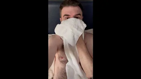 Italian Hunk Eats Own Cum
