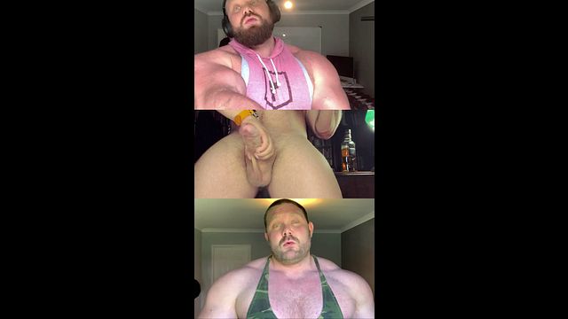 Muscle Bear Jack Shows Off