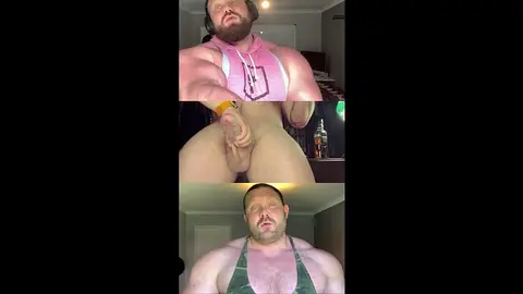 Muscle Bear Jack Shows Off