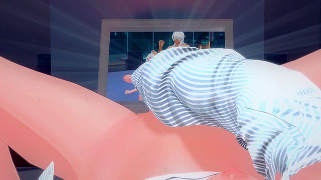 Guy Masturbates in Honkai Star Rail Cosplay