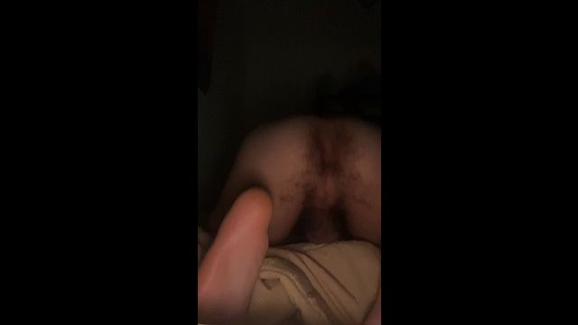 Twink Fingers Herself at Night