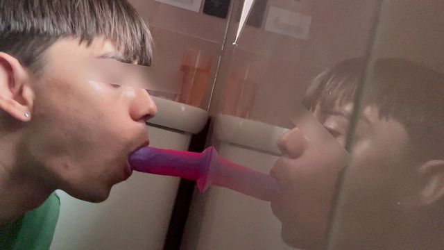 Twink Prepares for Daddy's Cock