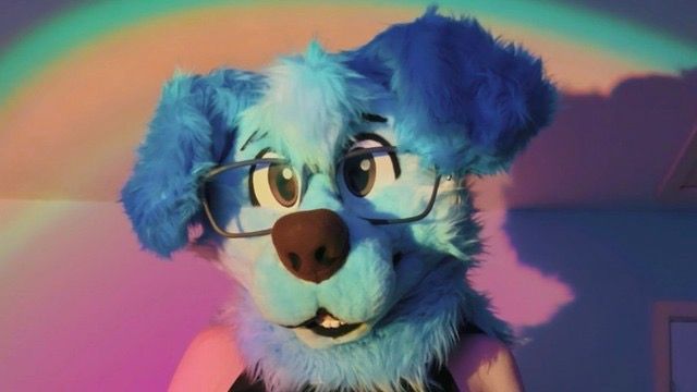 Fursuited Guy Leaks Precum Hands Free