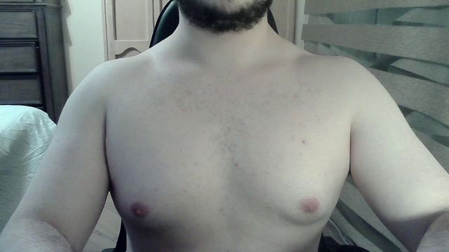 Muscular Jock Shows Off Body on Cam