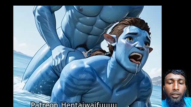 Avatar Gay Gets Creampied by Na'vi Dick