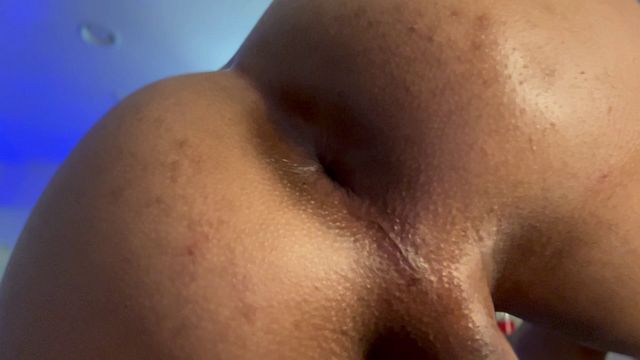 Shower Anal Rimjob with Deep Tongue Action