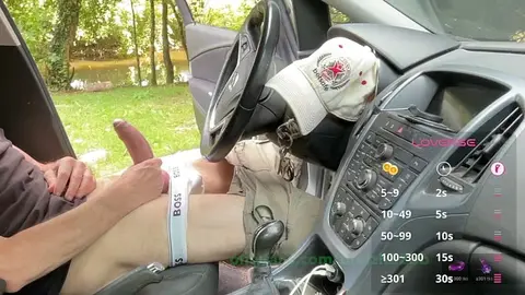 Two Men Hot Car Encounter Begins with Blowjob and Anal