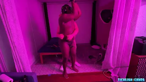 Hairy Chub Edged While Sensory Deprived by Tickling