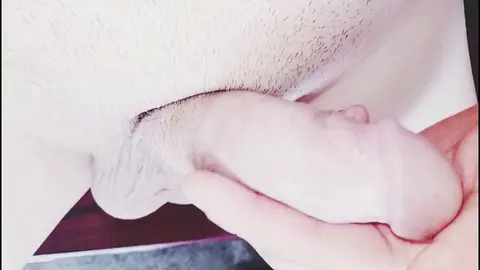 Eager Young Man Ejaculates After Intense Handjob