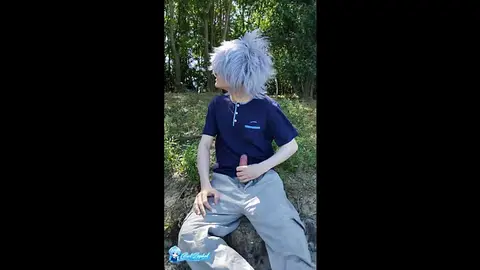 Teenage Boy Ejaculates in Public Setting