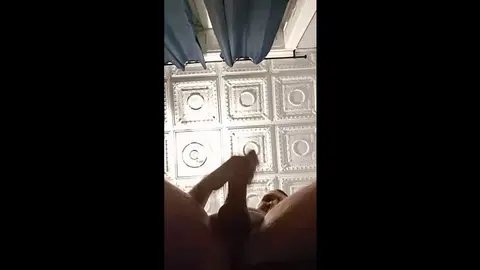 Solo Male Masturbation in Bedroom with Close-Up Shots