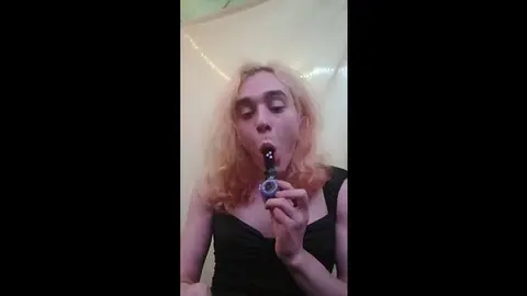 Two Guys Smoke and Hook Up in Bedroom