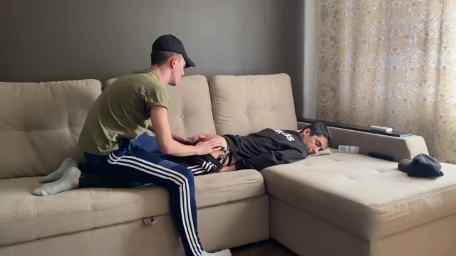 Twink Boyfriend Gets Hard Bareback Fuck